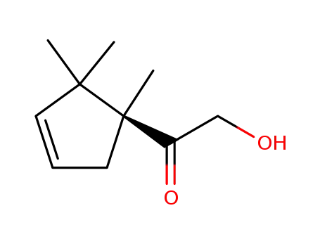 (S)-hydroxymethyl 1,2,2-trimethyl-3-cyclopentenyl ketone