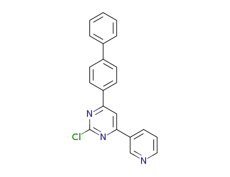 6-(biphenyl-4-yl)-2-chloro-4-(pyridin-3-yl)pyrimidine