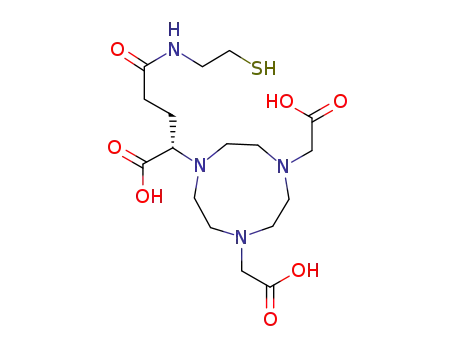 (S)-2,2'-(7-(1-carboxy-4-((2-mercaptoethyl)amino)-4-oxobutyl)-1,4,7-triazonane-1,4-diyl)diacetic acid