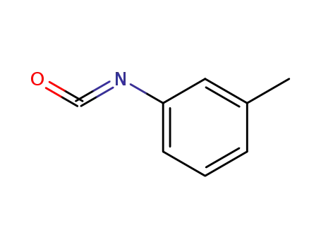 Molecular Structure of 621-29-4 (m-Tolyl isocyanate)
