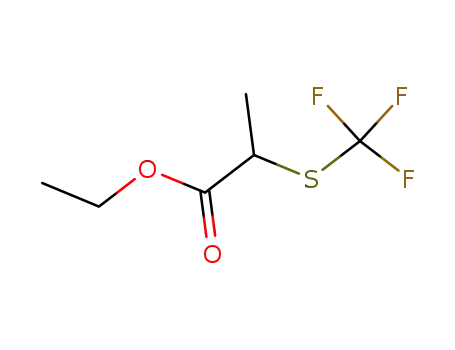 Ethyl 2-<(trifluoromethyl)thio>propanoate