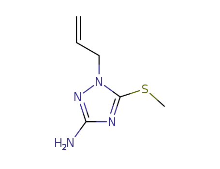 1-Allyl-5-methylsulfanyl-1H-[1,2,4]triazol-3-ylamine