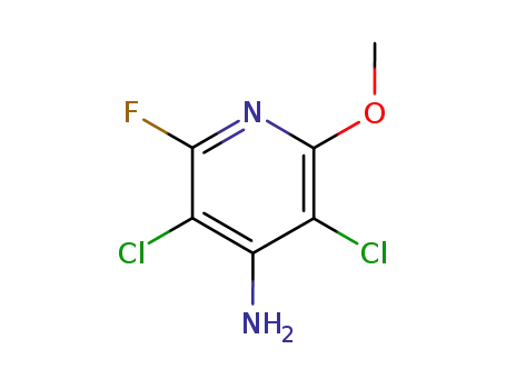 3,5-dichloro-2-fluoro-6-methoxy-pyridin-4-amine