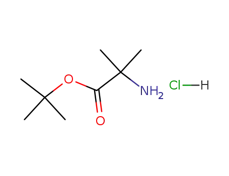 Tert-butyl 2-amino-2-methylpropanoate hydrochloride salt