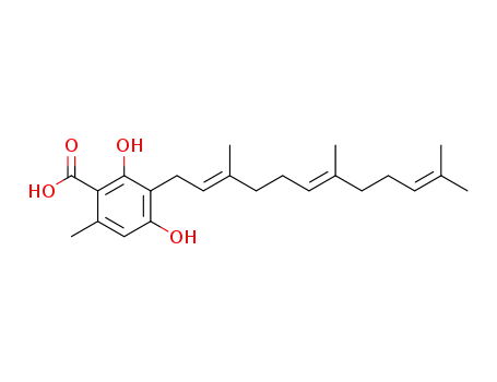 Molecular Structure of 80557-12-6 (Grifolic acid)