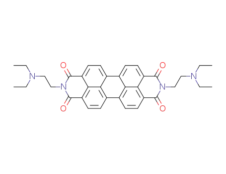 N,N'-bis(2-(N'',N''-diethylamino)ethyl)perylene-3,4:9,10-bis(dicarboximide)