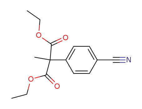 Diethyl [(4-cyanophenyl)methyl]propanedioate