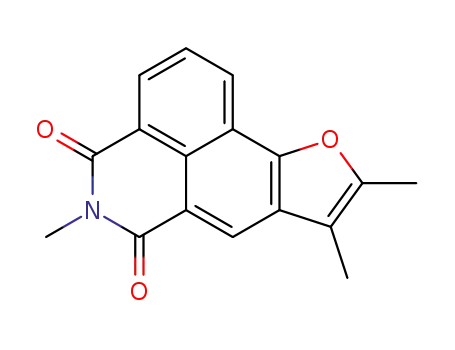 2,3,6-trimethylfuro<2,3-b><1>naphtho<4a,7a-e,f>pyrida-5,7-dione