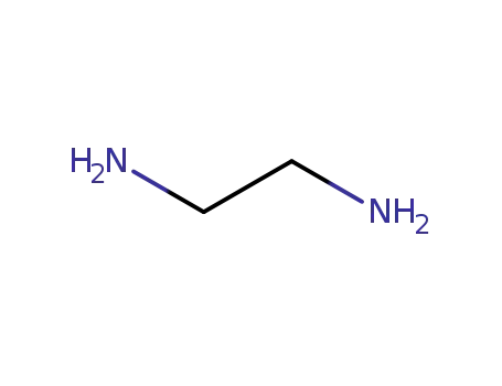 Molecular Structure of 107-15-3 (Ethylenediamine)