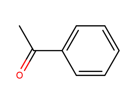 Molecular Structure of 98-86-2 (Acetophenone)