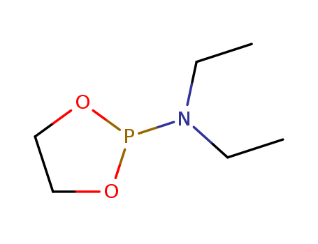N,N-diethyl-1,3,2-dioxaphospholan-2-amine cas  3741-34-2