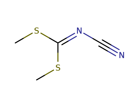 N-Cyanoimido-S,S-dimethyl-dithiocarbonate,remainder water