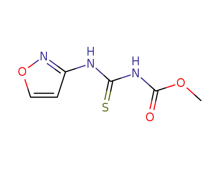 1-(3-isoxazolyl)-3-(methoxycarbonyl)thiourea