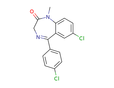 2H-1,4-Benzodiazepin-2-one,7-chloro-5-(4-chlorophenyl)-1,3-dihydro-1-methyl-(14439-61-3)