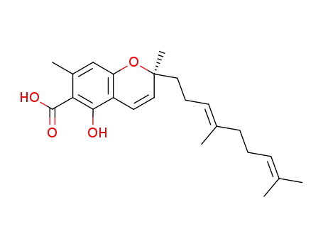 (S,E)-2-(4,8-Dimethylnona-3,7-dien-1-yl)-5-hydroxy-2,7-dimethyl-2H-chromene-6-carboxylic acid