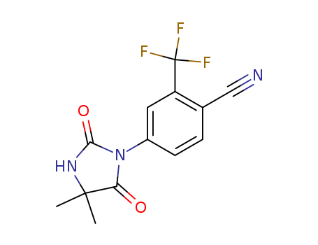4-(4,4-DiMethyl-2,5-dioxoiMidazolidin-1-yl)-2-trifluoroMethylbenzonitrile CAS NO.143782-20-1