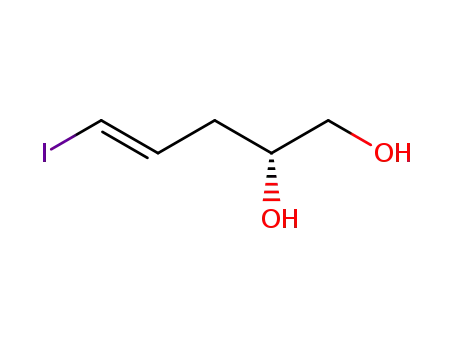 (E,R)-5-iodo-4-pentene-1,2-diol