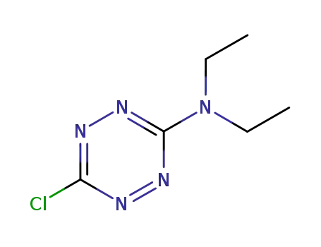 1,2,4,5-Tetrazin-3-amine, 6-chloro-N,N-diethyl-