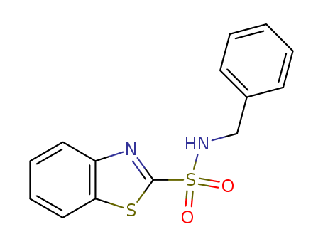 2-Benzothiazolesulfonamide, N-(phenylmethyl)-