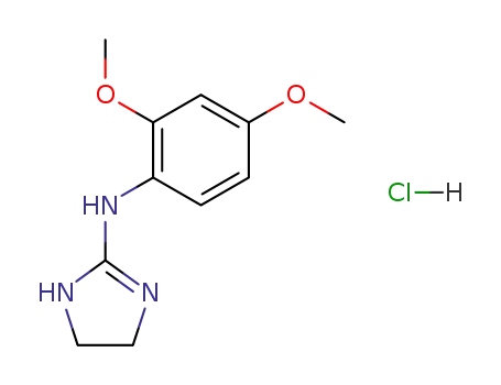 (4,5-dihydro-1H-imidazol-2-yl)-(2,4-dimethoxy-phenyl)-ammonium chloride