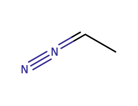 Molecular Structure of 1117-96-0 (diazoethane)