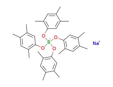 sodium[tertrakis(2,4,5-trimethylphenoxy)borate]