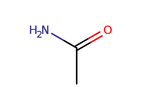 Molecular Structure of 60-35-5 (Acetamide)