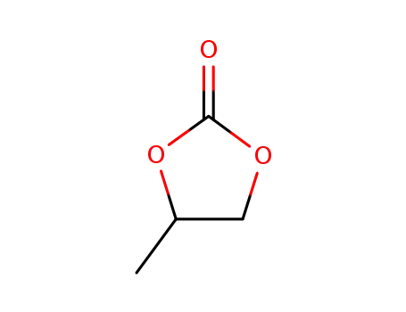 Molecular Structure of 108-32-7 (Propylene carbonate)