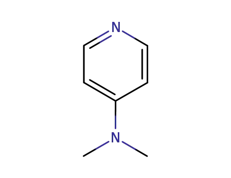 Molecular Structure of 1122-58-3 (4-Dimethylaminopyridine)