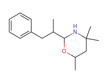 4,4,6-trimethyl-2-(1-methyl-2-phenyl-ethyl)-[1,3]oxazinane