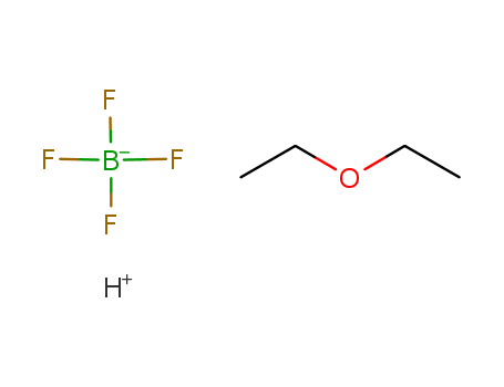 Tetrafluoroboric acid, diethyl ether complex