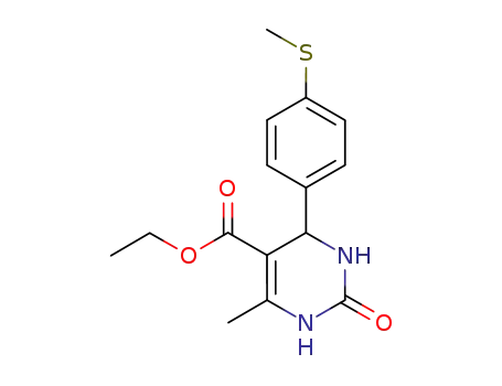 ethyl 6-methyl-4-[4-(methylsulfanyl)phenyl]-2-oxo-1,2,3,4-tetrahydro-5-pyrimidinecarboxylate