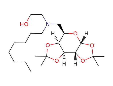 6-[N-octyl-N-(2-hydroxyethyl)amino]-6-deoxy-1,2:3,4-di-O-isopropylidene-α-D-galactopyranose