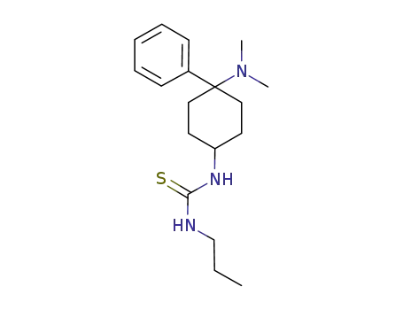 1-(4-dimethylamino-4-phenyl-cyclohexyl)-3-propyl-thiourea