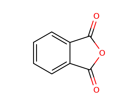 Molecular Structure of 85-44-9 (Phthalic anhydride)