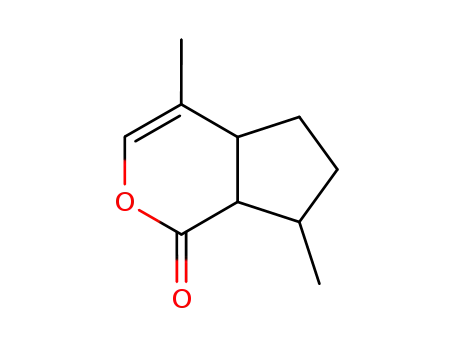 Cyclopenta[c]pyran-1(4aH)-one,5,6,7,7a-tetrahydro-4,7-dimethyl-