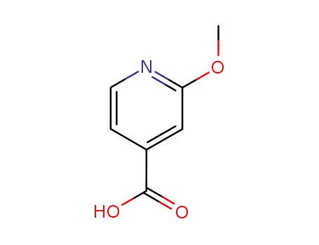 Molecular Structure of 105596-63-2 (2-Methoxy-4-pyridinecarboxylic acid)