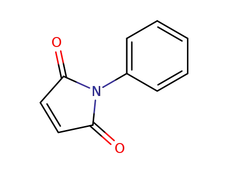 Molecular Structure of 941-69-5 (N-Phenylmaleimide)