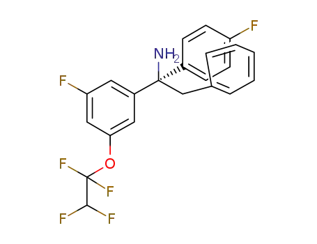 (1R)-1-[3-fluoro-5-(1,1,2,2-tetrafluoroethoxy)phenyl]-1-(4-fluorophenyl)-2-phenylethan-1-amine