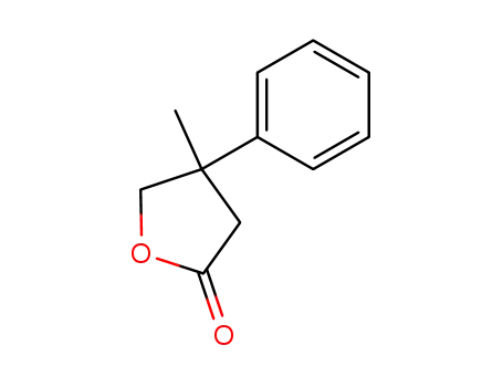 Molecular Structure of 50598-37-3 (2(3H)-Furanone, dihydro-4-methyl-4-phenyl-)