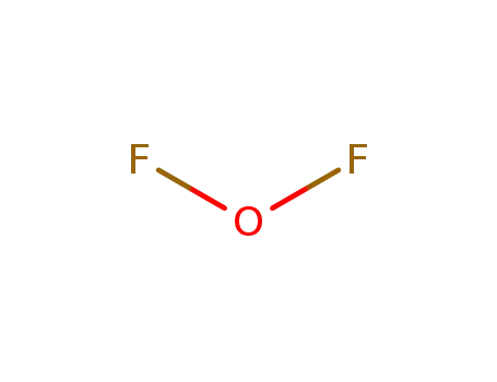 Molecular Structure of 7783-41-7 (Oxygen difluoride)