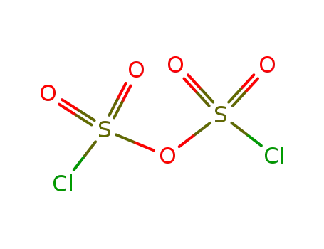 Molecular Structure of 7791-27-7 (PYROSULFURYL CHLORIDE)
