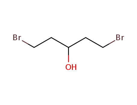 1,5-dibromopentane-3-ol