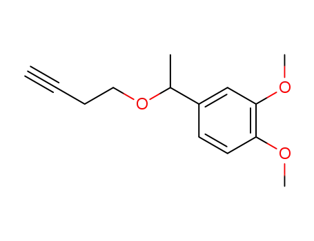 1-[1-(But-3-ynyloxy)ethyl]-3,4-dimethoxybenzene