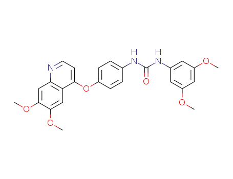 N-(3,5-Dimethoxyphenyl)-N'-{4-[(6,7-dimethoxy-4-quinolyl)oxy]phenyl}urea