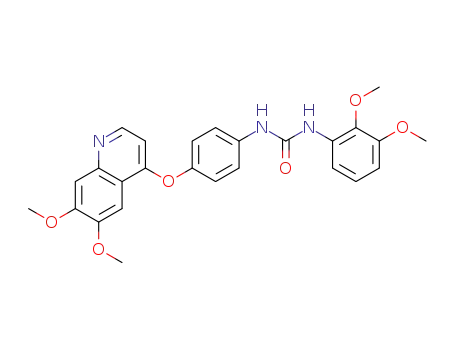 N-(2,3-Dimethoxyphenyl)-N'-{4-[(6,7-dimethoxy-4-quinolyl)oxy]phenyl}urea