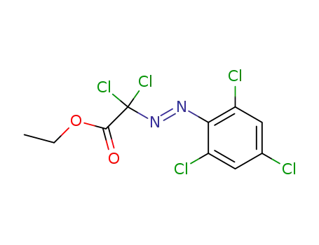 ethyl dichloro[(2,4,6-trichlorophenyl)azo]acetate