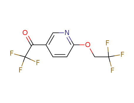 2-(2,2,2-trifluoroethoxy)-5-trifluoroacetylpyridine