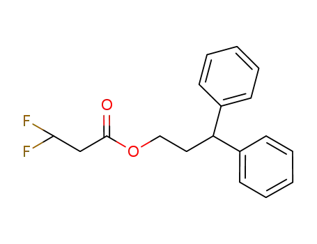 difluoroacetic acid, O-(3,3-diphenyl-propyl) ester