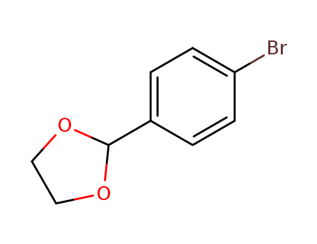 1,3-Dioxolane,2-(4-bromophenyl)-(10602-01-4)
